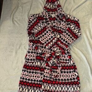 Vara Bradley Hooded Robe with Penguin Pattern